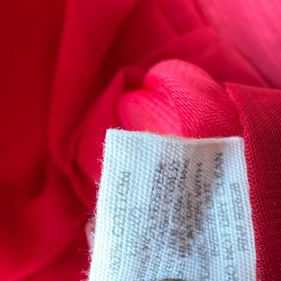 Fossil Dress Size Small Women's Red V-Neck A-Line Preppy Boho Cute Summer. - Picture 8 of 9